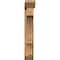 Ekena Millwork Balboa Slat Rough Sawn Bracket w/ Offset Brace, Western Red Cedar, 6"W x 26"D x 38"H BKT0604X26X38BOA06RWR - alternate 4